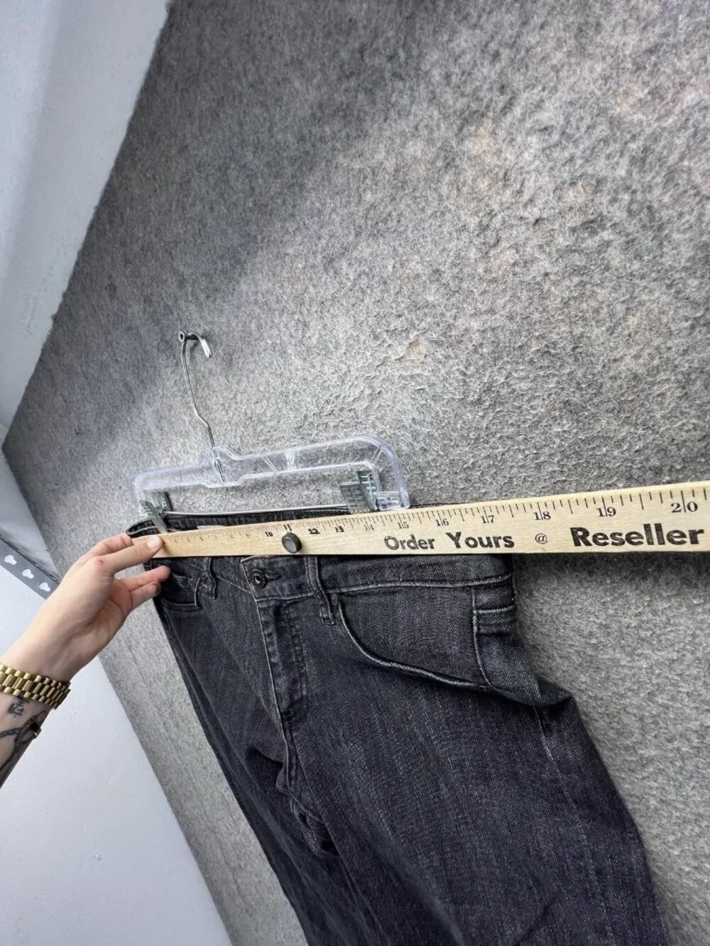 AG Adriano Goldschmied The Jegging Jeans Womens 32R Charcoal Wash Super Skinny